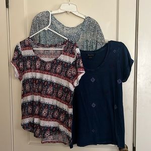 Lucky brand Tshirt lot